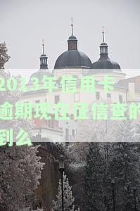 2013年信用卡逾期现在征信查的到么