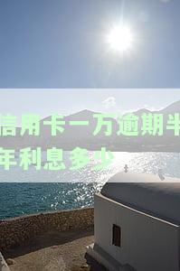 欠信用卡一万多逾期半年多没还：会有什么后果？