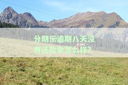 分期乐逾期8天要我一次性结清怎么办，分期乐逾期8天：如何应对一次性结清要求？