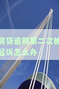 房贷逾期了两次怎么办？