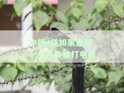 中银e贷逾期了，银行协商分期，为什么不打电话，自动扣银行卡，影响及贷款能否还款后再贷款？