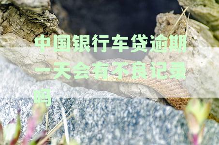 中国银行车贷逾期一天会有不良记录吗