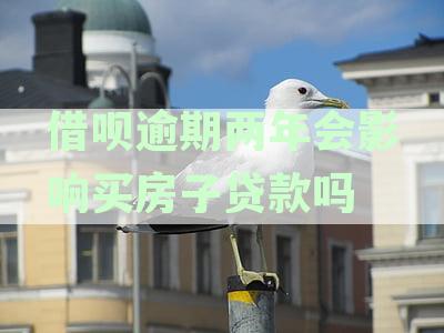 借呗两年前逾期后还款影响买房贷款吗？如何处理？