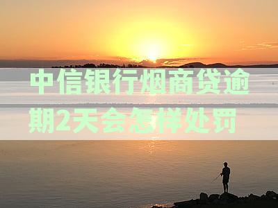 中信银行烟商贷逾期2天会怎样处罚