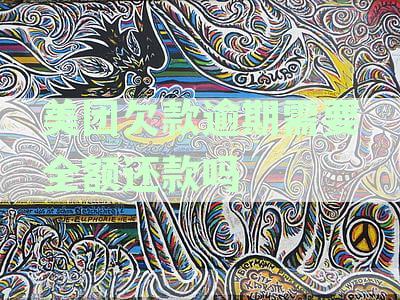 美团欠款逾期需要全额还款吗