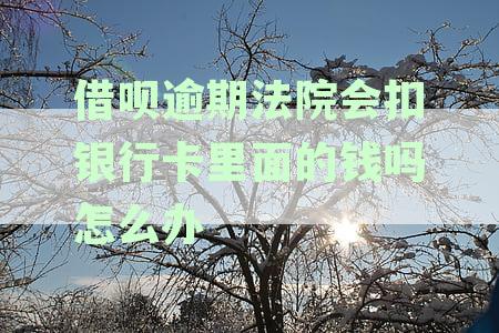 借呗逾期会划扣银行卡里面的钱吗？逾期处理与资金安全详解
