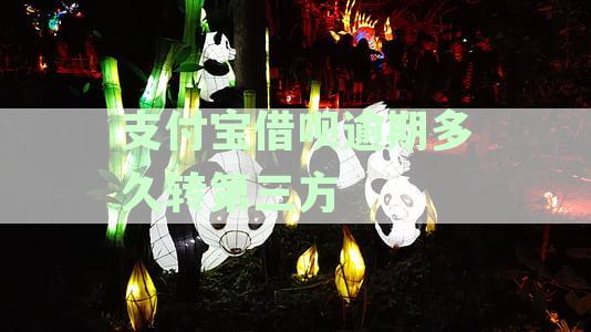支付宝借呗逾期多久转第三方