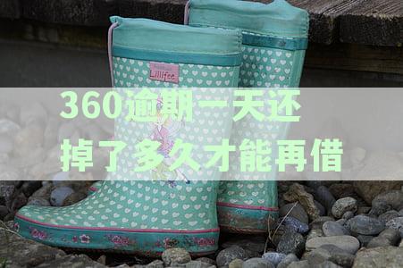 360逾期一天还掉了多久再借 为何不能借