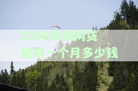 1500块钱网贷逾期一个月正常利息是多少