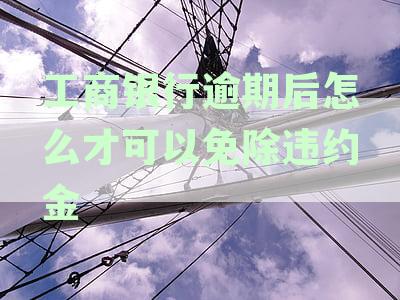 工商银行逾期一天收违约金上征信吗？会有其他费用吗？