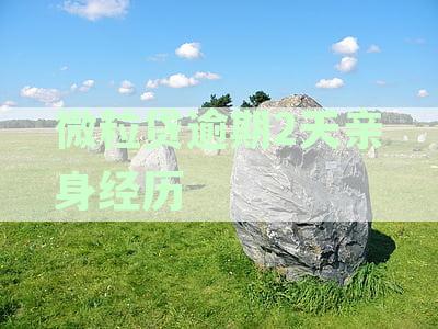 微粒贷逾期几天要紧吗：逾期后果与借新贷款可能性