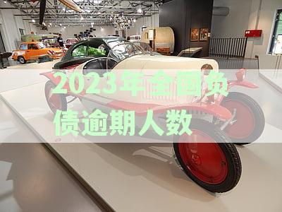 2023年全国负债逾期人数官方统计数字