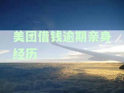 美团借钱逾期如何解决美团借钱逾期会上征信吗：逾期影响与解决策略