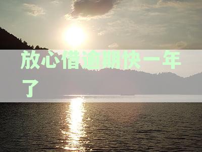 放心借逾期快一年了