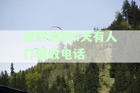 借呗逾期4天有人打催收电话，可以报警处理吗？