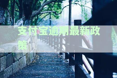 支付宝逾期最新政策消息公布：2021更新