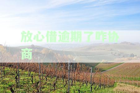如何妥善协商解决放心借逾期还款问题