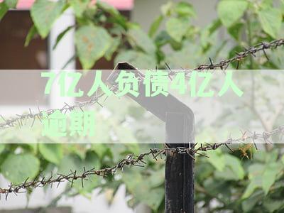 7亿人负债3亿人逾期-7亿人负债3亿人逾期 数据依据