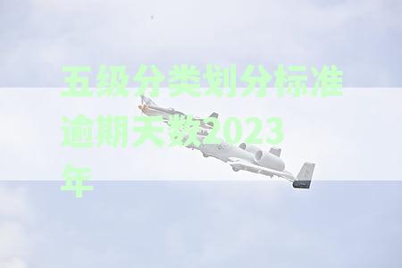 五级分类划分标准逾期天数2023年最新-五级分类划分标准逾期天数2023年最新