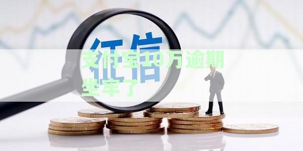 支付宝逾期10万3个月了会起诉坐牢吗？