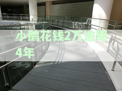 小鹅花钱逾期二万会被起诉-小鹅花钱2万逾期