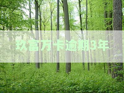 玖富万卡逾期3年能否申请还本金？真的可以这样操作吗？