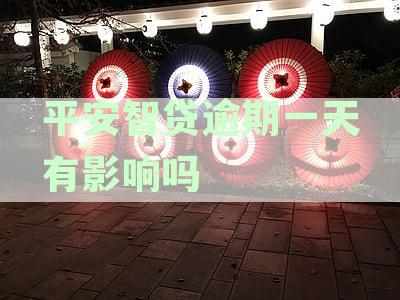 平安智贷逾期一天的利息费用详解