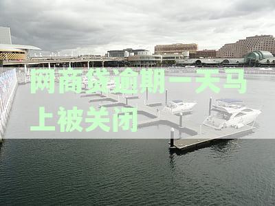 网商贷逾期一天就关闭：逾期后怎么办？原因及处理方式解析