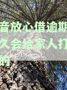 逾期一天后，我亲身经历的放心借还款流程及注意事