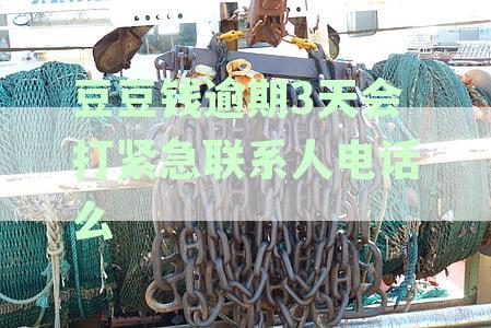 豆豆钱逾期第三天会打电话给紧急联系人：关于逾期未还的担忧