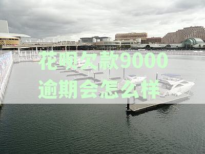 花呗欠款9000逾期会怎么样