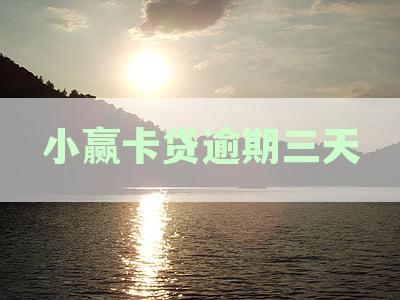 小赢卡贷三天逾期：对个人征信的影响和处理建议
