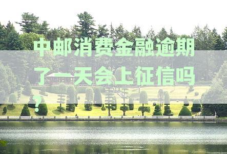 中邮消费金融逾期一天征信影响：具体处理方式与安全警示