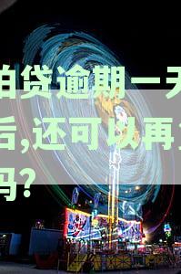 拍拍贷逾期一天还清后，能否再次借款？