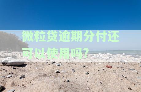 微粒贷逾期后二次分期攻略：解决逾期还款与协商分期全解析