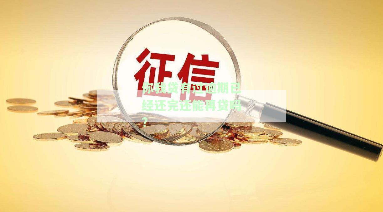 逾期还款后，你我贷还能否再次申请贷款及恢复信用解读