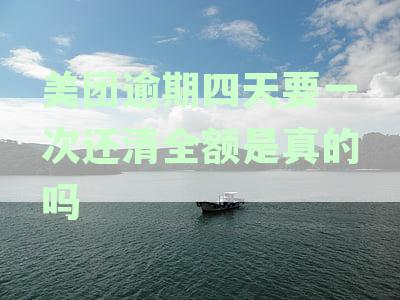 美团逾期四天严重吗：影响及征信记录担忧与解决方法