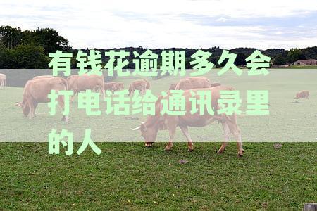 有钱花逾期多久会上门催收：逾期多久联系人和上门核实时间解析