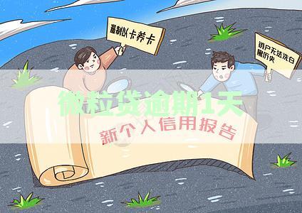微粒贷逾期1天影响征信不？逾期1天显示吗，有不良影响吗怎么办？