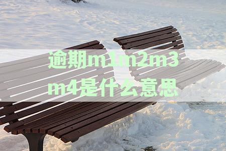 信用卡逾期资讯：M1M2M3M4M5分别代表几个月的逾期，究竟是什么意思？