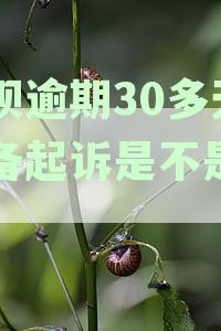 逾期多少天会触发起诉，还呗逾期多久会被正式起诉解析