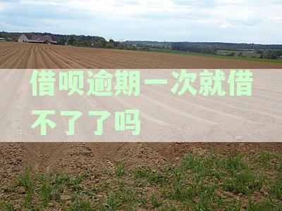 借呗逾期一次后，如何重新获得借款资格及解决逾期影响？