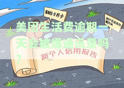 美团生活费借款逾期一天是否会导致通讯录泄露的安全性问题探讨