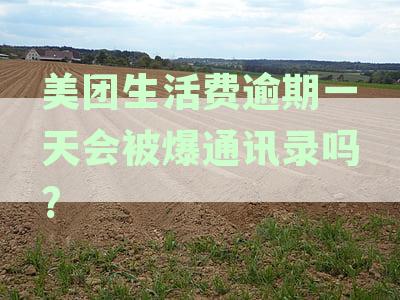 美团生活费逾期后会联系通讯录联系人吗？如何避免此类打扰并解决逾期问题？