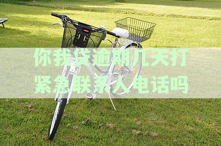你我贷逾期一个星期说要打我紧急联系人：逾期一天就接电话，几天会联系？