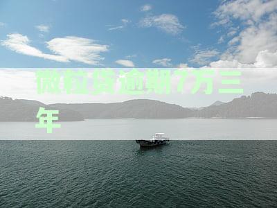 微粒贷逾期7万会不会立刑事案件——逾期欠款多久会被起诉？