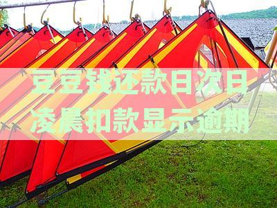 逾期一天的豆豆钱账单变成了下月还款计划，如何应对？