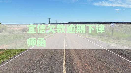 关于宜信欠款逾期问题，是否存在律师函的真实性疑虑？