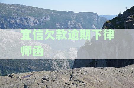 宜信逾期发律师函应对策略：如何处理未还款和下载函件的真实性？