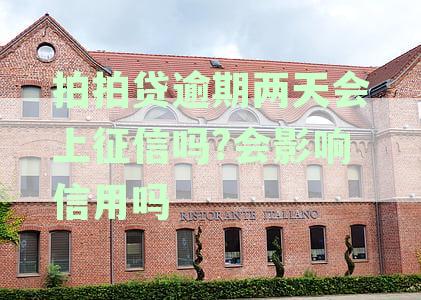 拍拍贷逾期两天对以后的借款有影响吗：逾期2天后果及安全建议